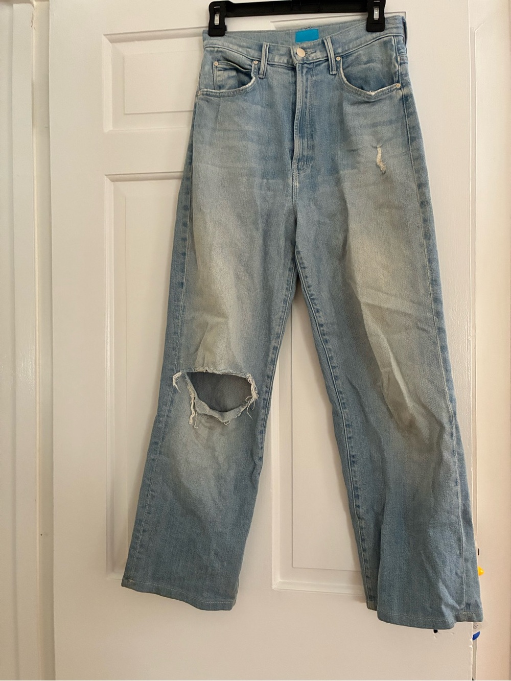 MOTHER Light Blue Denim Jeans